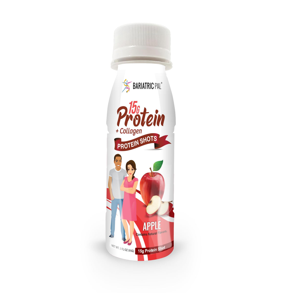 BariatricPal 15g Protein & Collagen Shots Variety Pack - 4 Bottles - image 2