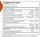 Objective Nutrients Thiactive B Complex - 60 Capsules - image 4