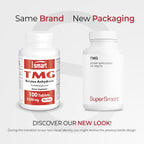 Supersmart TMG 2250mg per Day High Strength - 100 Tablets - image 2
