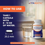 Vitamatic Lactobacillus Plantarum 20 Billion Digestive Support - 60 Capsules - image 4