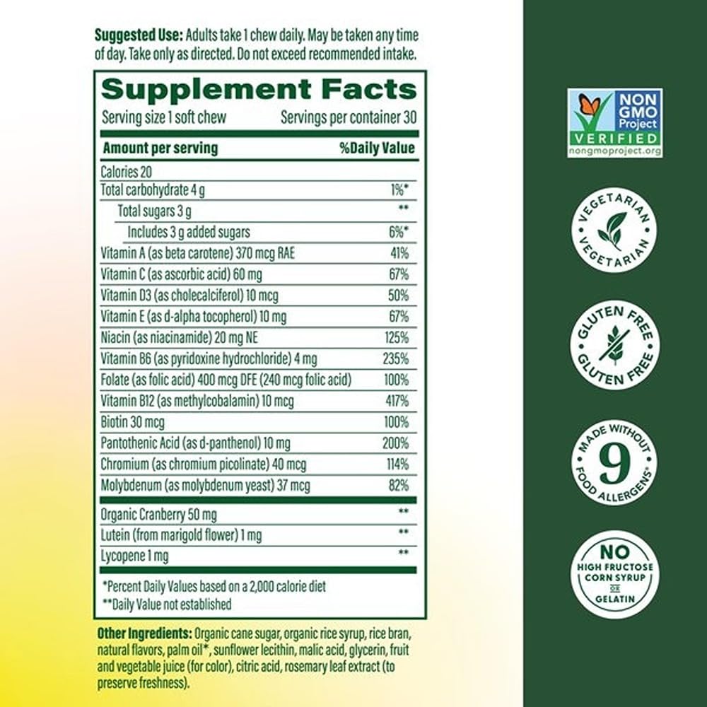MegaFood Multivitamin for Women One Daily Mixed Berry - 60 Soft Chews - image 2