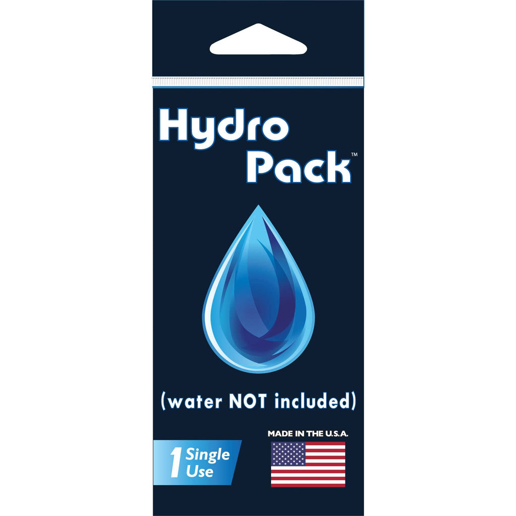 Potty Pack Hydro Pack Single Use Portable Electrolyte Replacement Kit