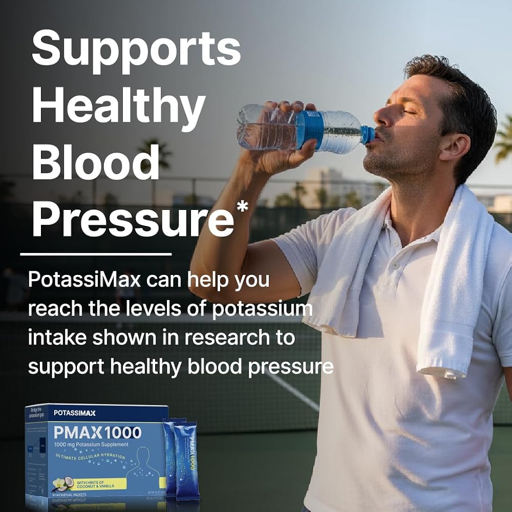 PotassiMax PMAX1000 Potassium Supplement Powder 1000mg