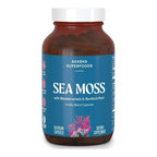 Akasha Superfoods Sea Moss Capsules with Bladderwrack & Burdock - 60ct