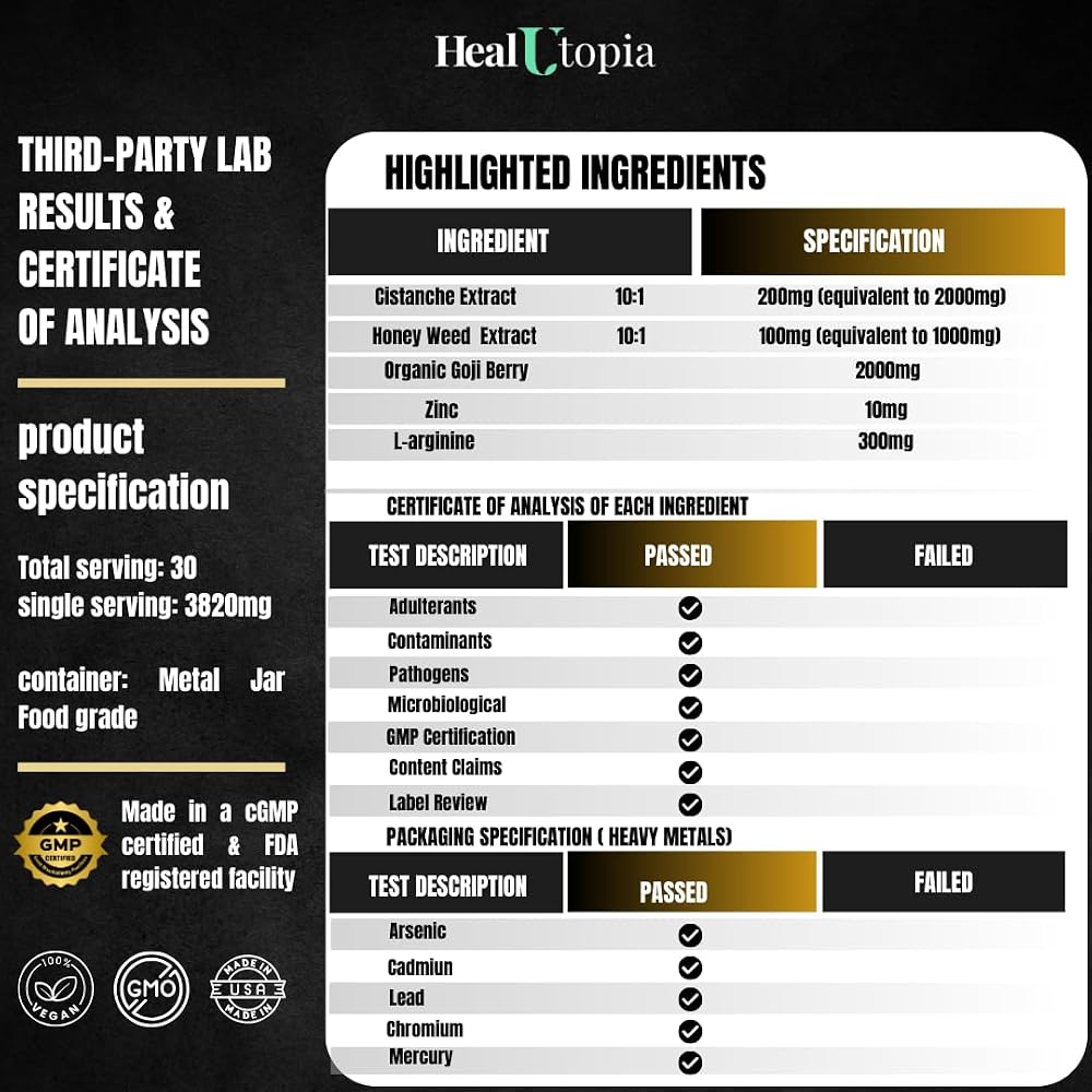 HealUtopia MegaPlus Super Antioxidant Supplement Powder - 30 Servings - image 7