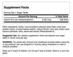 Swanson Vitamin B-12 Methylcobalamin 5000 mcg - 60 Tablets - image 3