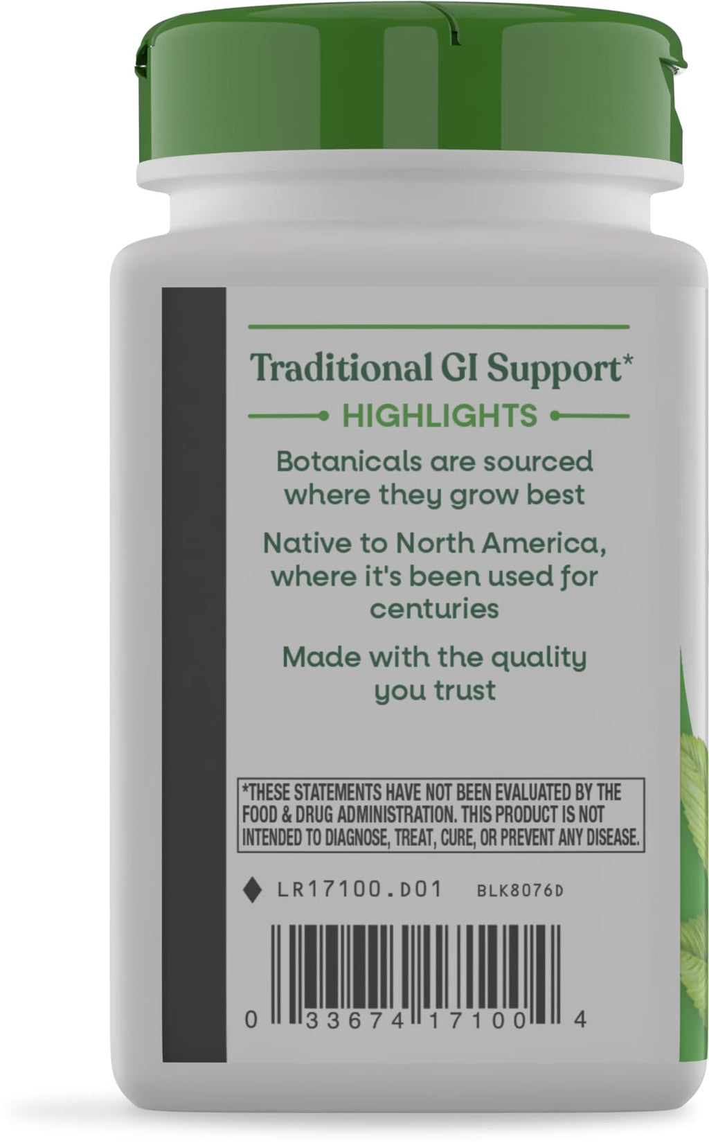Nature's Way Slippery Elm Bark Capsules, 1,600 mg - 100 Capsules - image 9