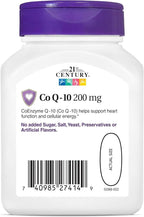 21st Century Co Q-10 200 mg Softgels Extra Strength - 270 Count - image 3