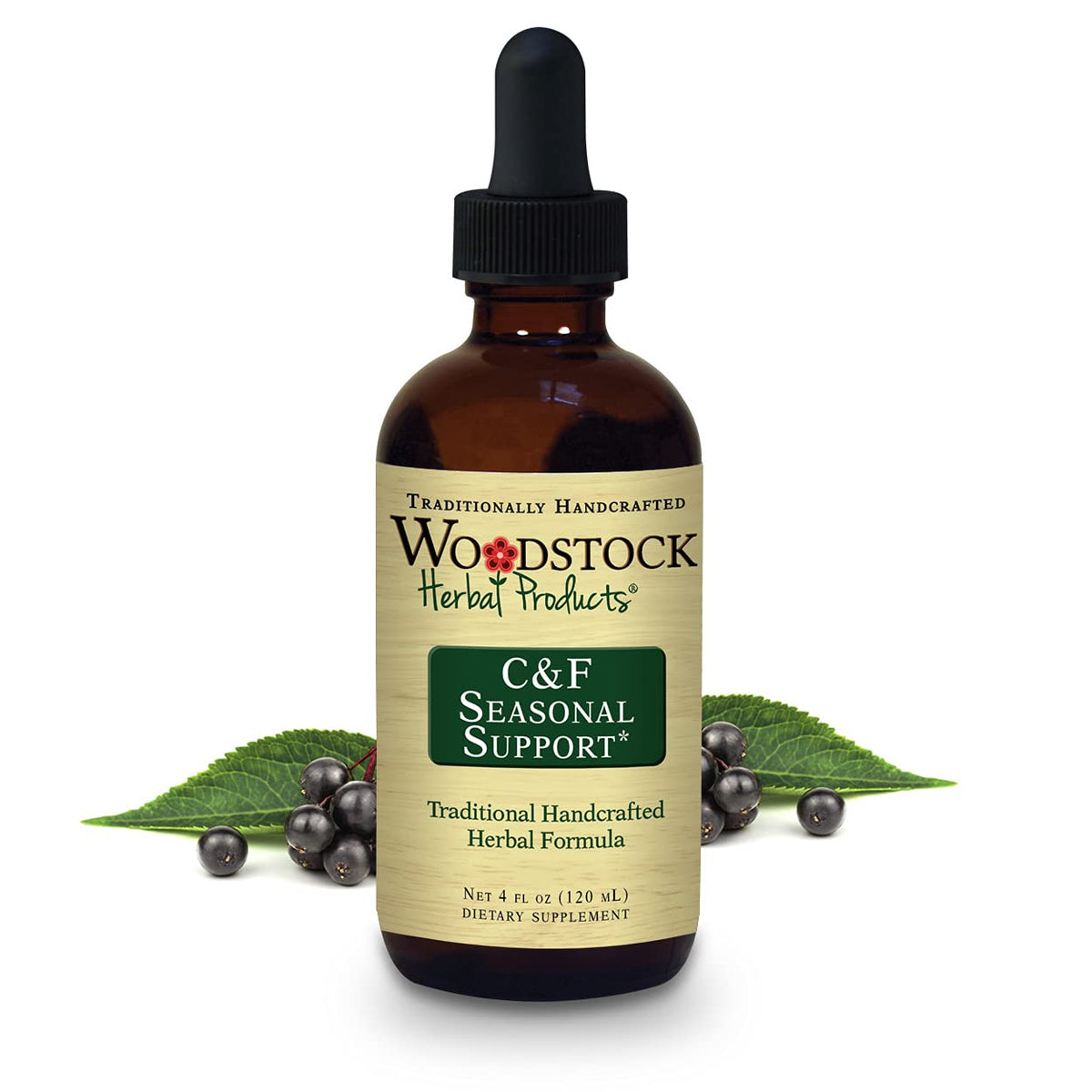 Woodstock Herbal C&F Seasonal Support Immune Formula - 4 oz