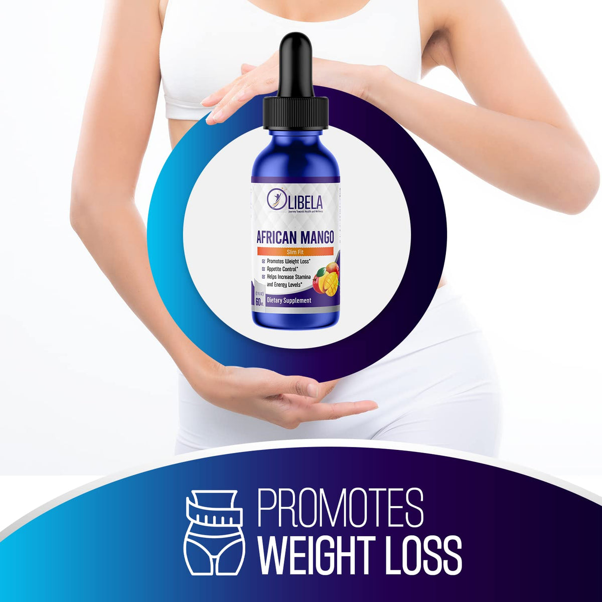OLIBELA African Mango Liquid Drops Metabolic Support - 60 ml - image 3