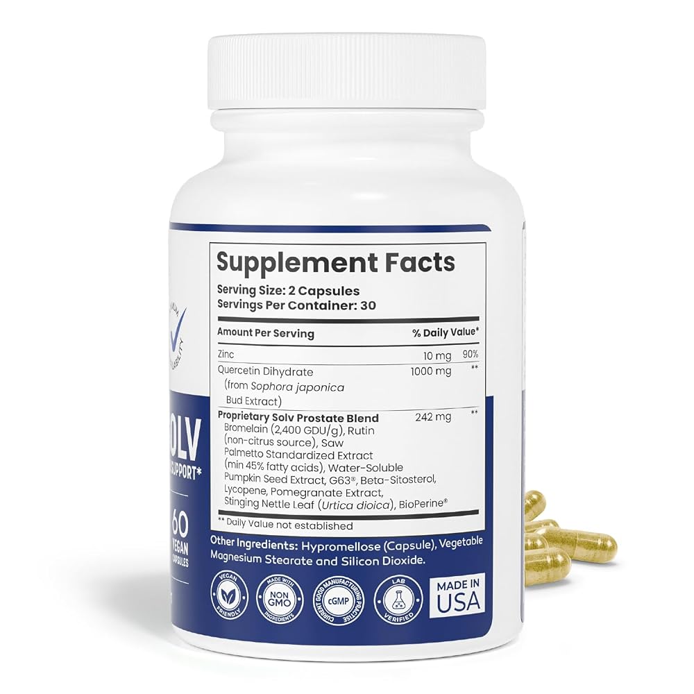 SOLV NATURALS PROSTASOLV Advanced Prostatitis