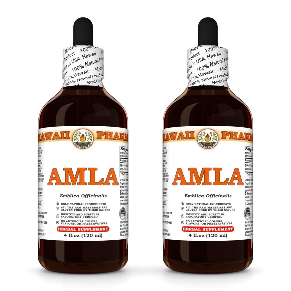 Hawaii Pharm Amla (Emblica officinalis) Liquid Extract