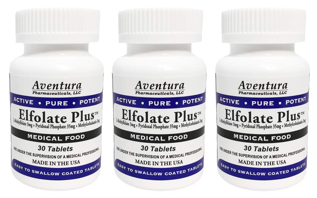 ELFOLATE Plus L-Methylfolate 3mg - 90 Tablets