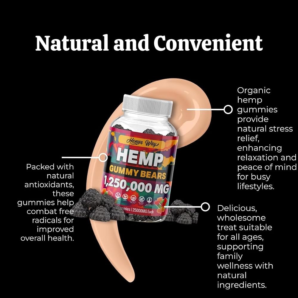 The CBD Project Organic Hemp Gummies - 50 Count - image 3