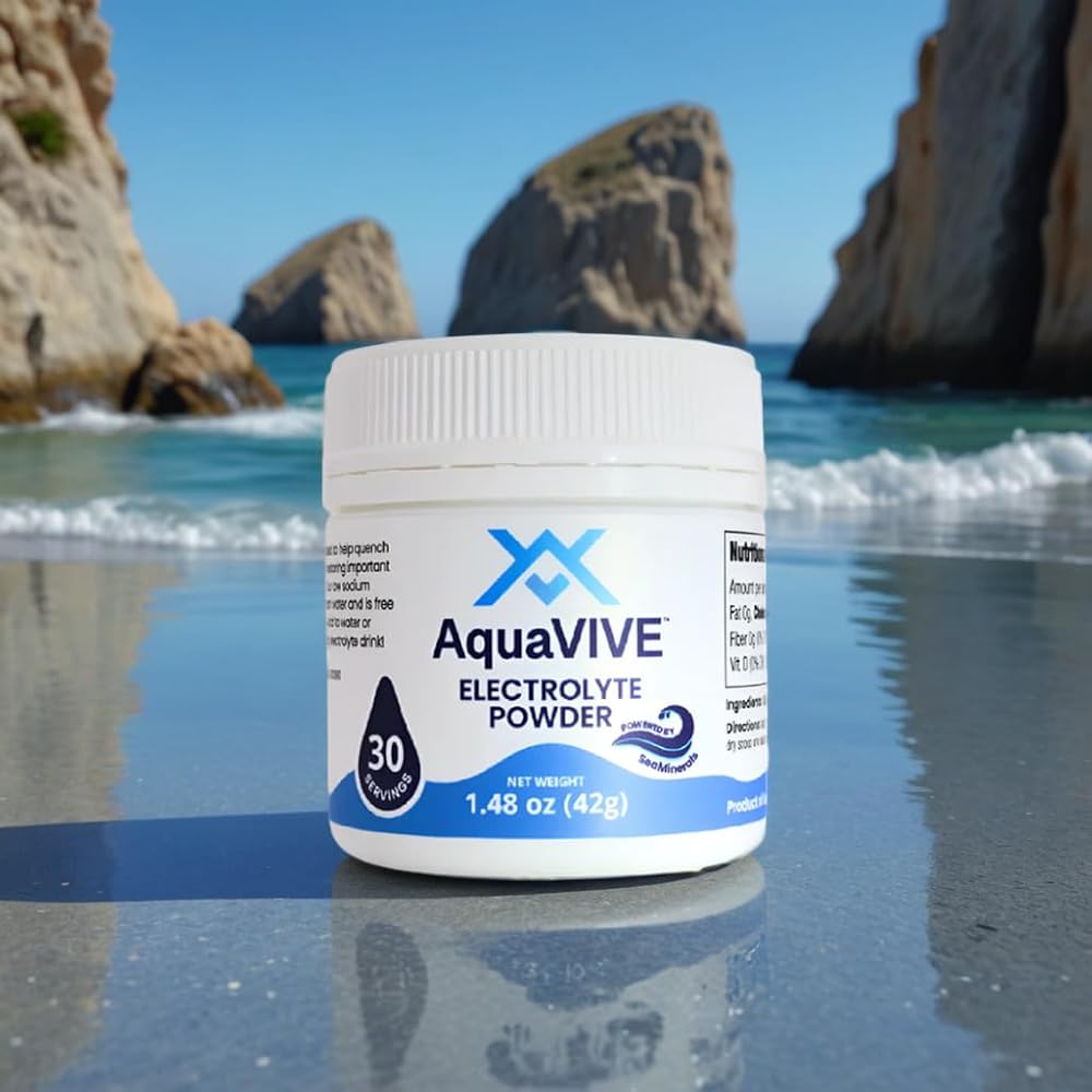AquaVIVE Electrolyte Drink Mix Powder Unflavored - 30 Servings - image 6