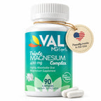 VAL Triple Magnesium Complex 400mg for Sleep & Relaxation - 90 Capsules