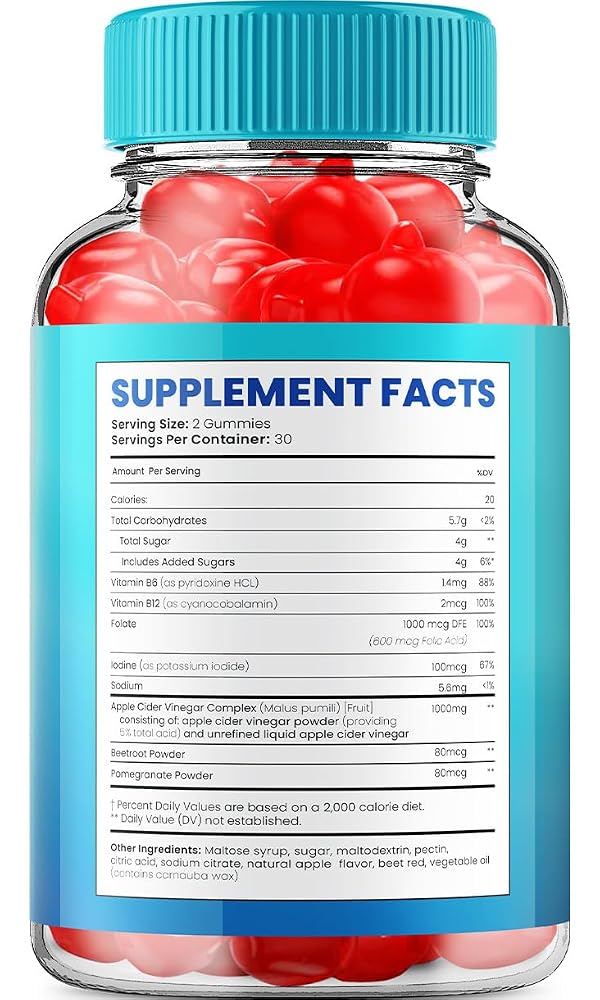 Indelo Alpha Max Gummies for Men with Apple Cider Vinegar - 60 Gummies - image 6