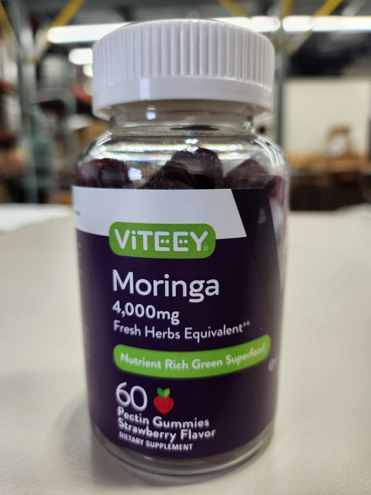 Viteey Moringa Gummies - 4,000mg [from 400mg of 10:1 Extract]
