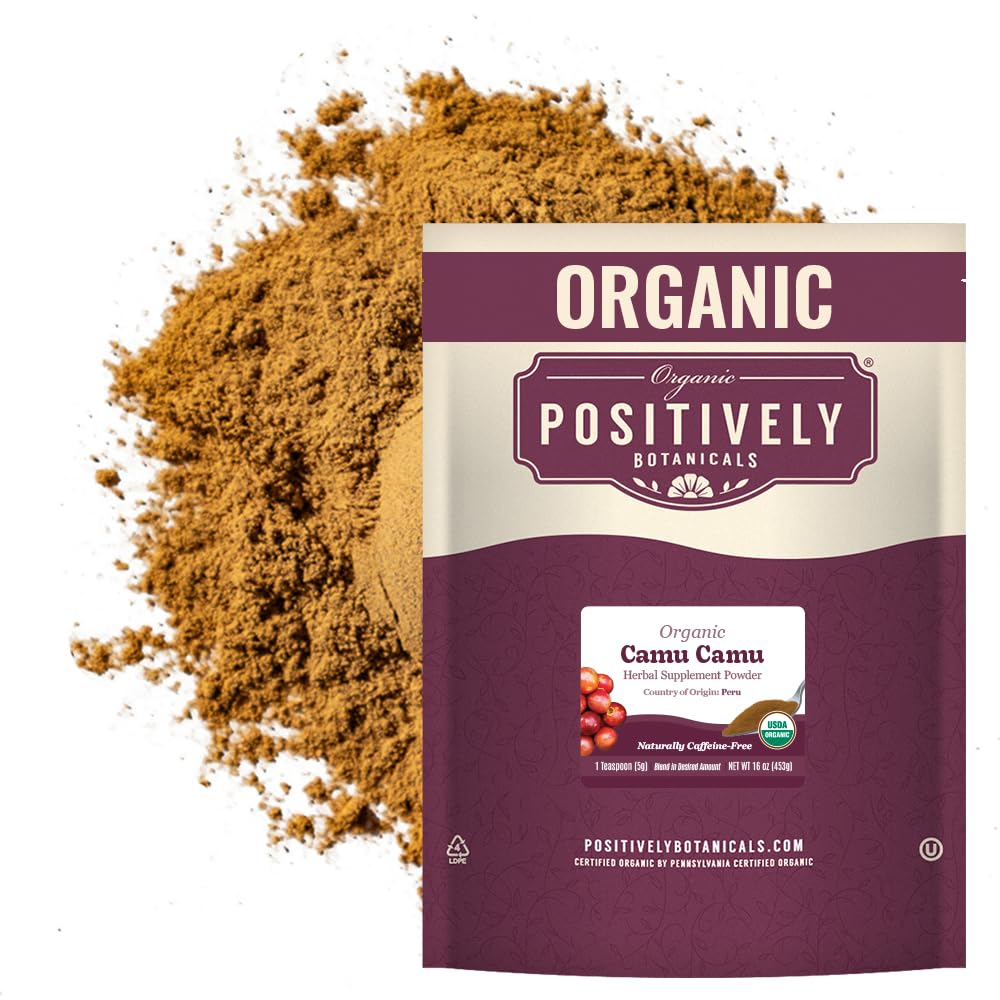 Organic Positively Tea Company Powdered Botanicals Family