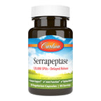 Carlson Serrapeptase 120000 SPUs Delayed Release - 90 Vegetarian Capsules