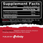 Unmatched Paraxanthine with L-Tyrosine Clean Energy - 60 Vegetable Capsules - image 2