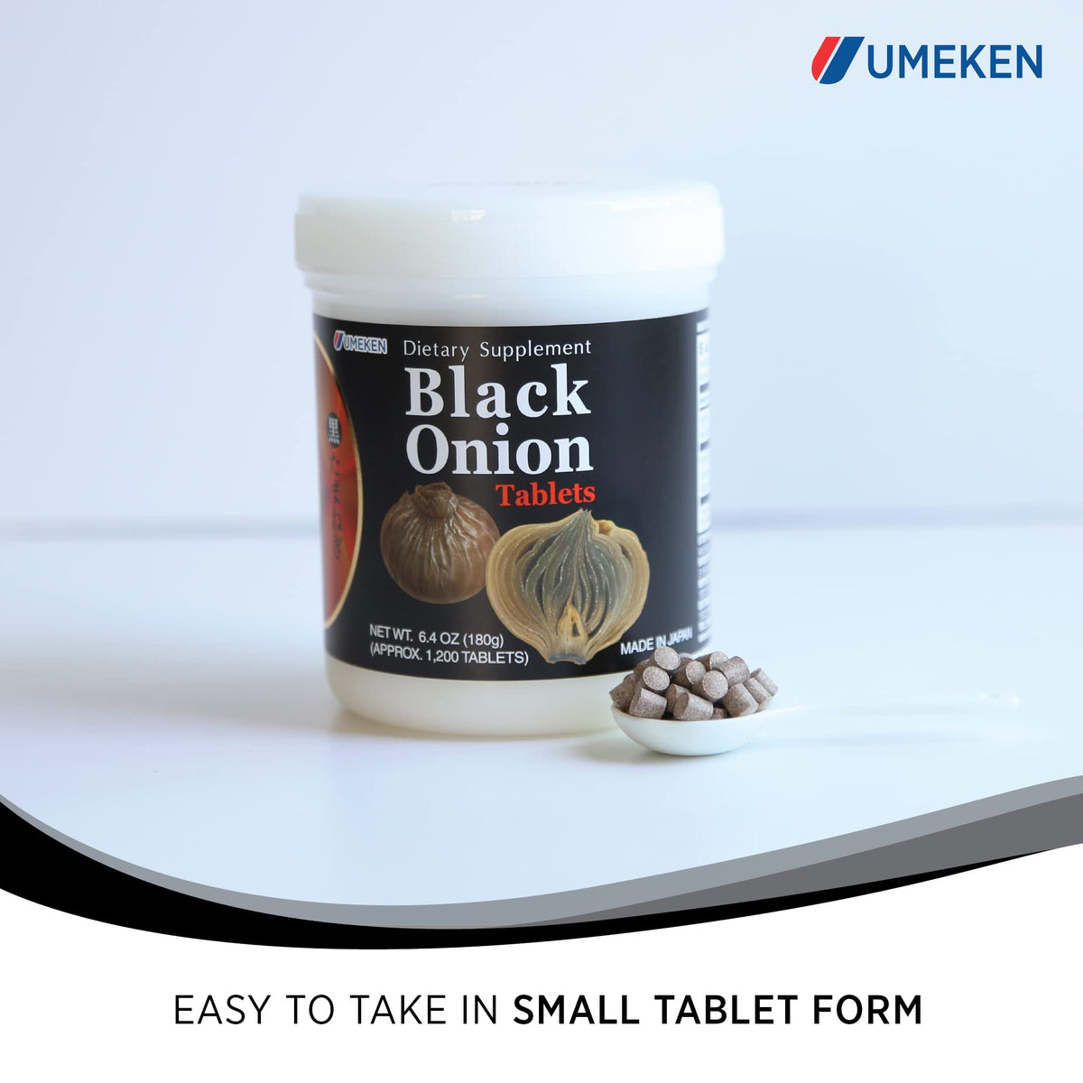 Umeken Black Onion Fermented Concentrate with Quercetin - 1333 Tablets - image 5