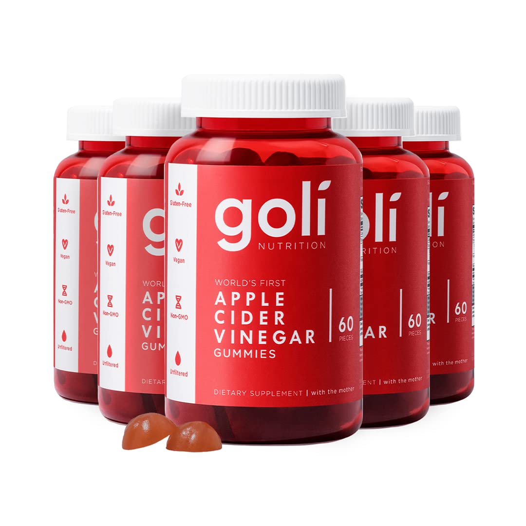 Goli Apple Cider Vinegar Gummies - Worlds First ACV Gummy