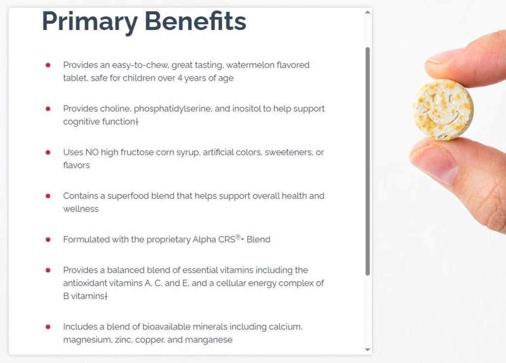 doTERRA a2z Chewable Multivitamin Watermelon - 60 Tablets - image 5