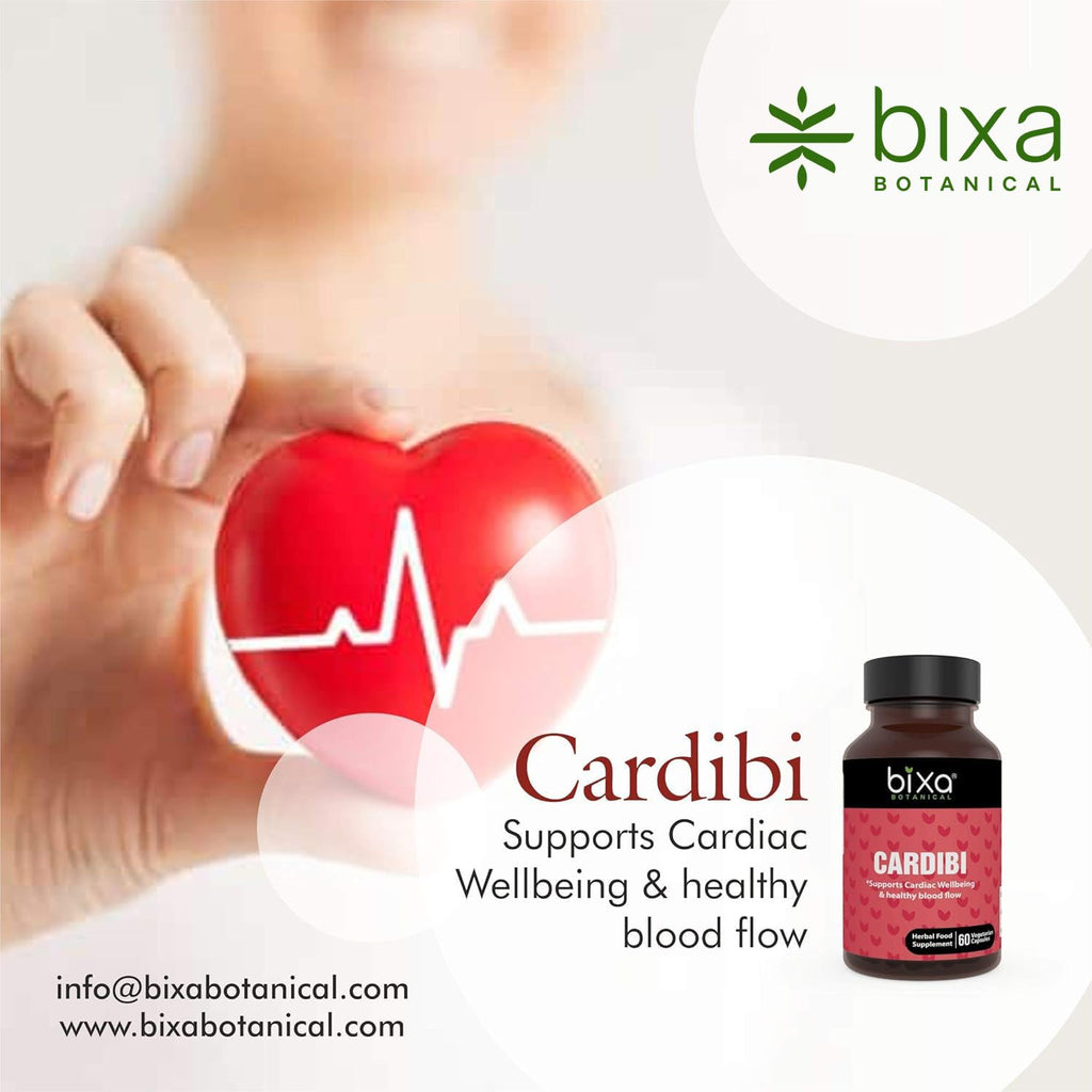 bixa BOTANICAL Cardibi Herbal Supplement - 60 Vegetarian Capsules - image 4