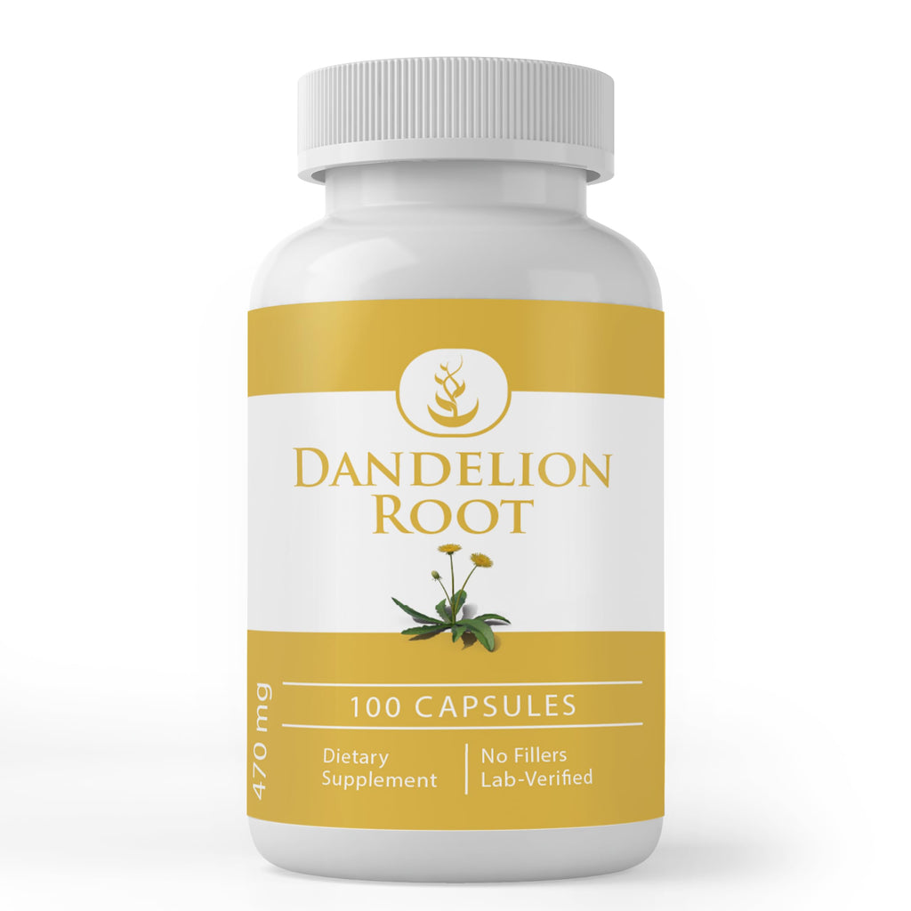 PURE ORIGINAL INGREDIENTS Dandelion Root - 100 Capsules