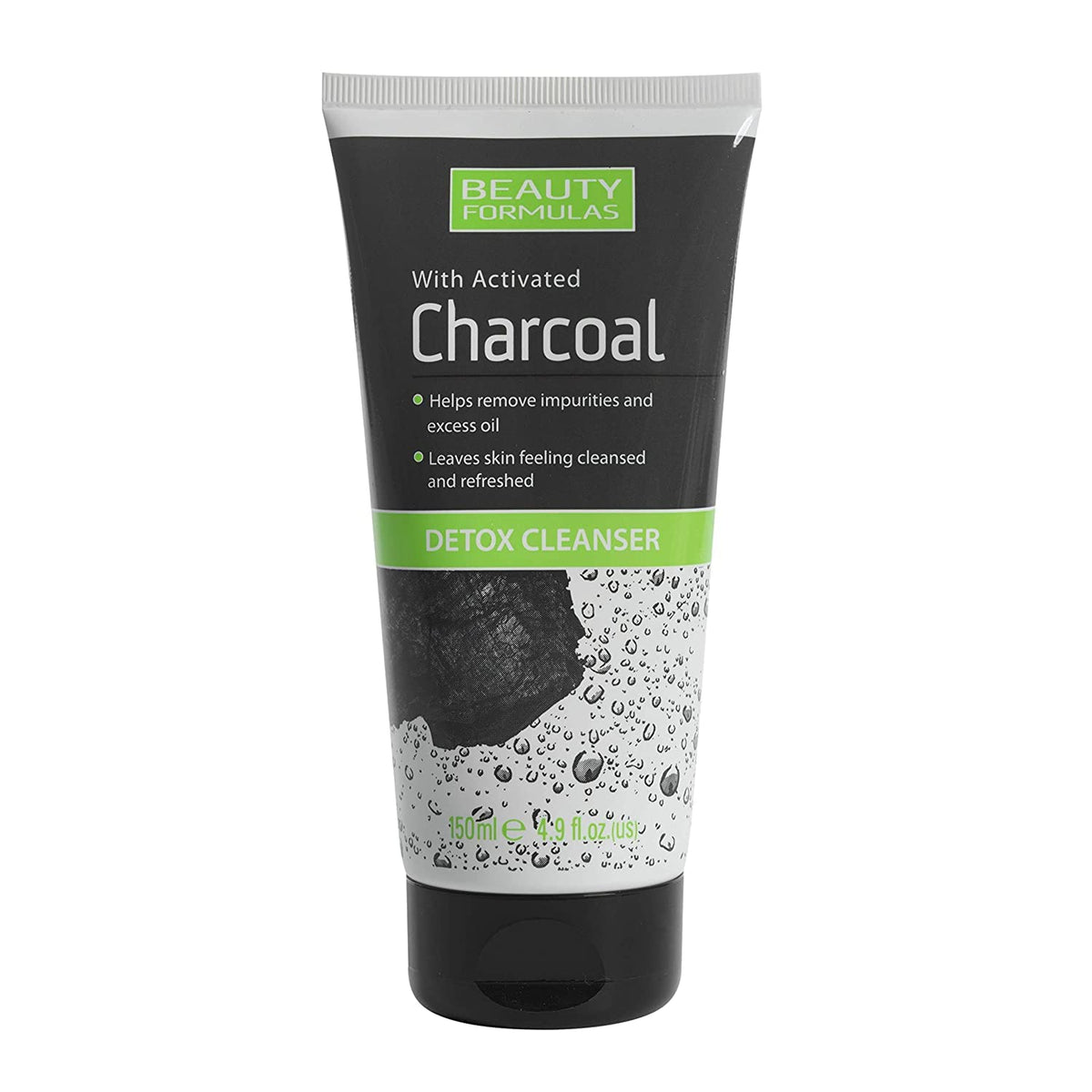 Beauty Formulas Charcoal Detox Cleanser - 150ml