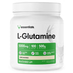 Bucked Up L-Glutamine 500g Powder, Unflavored - 100 Servings