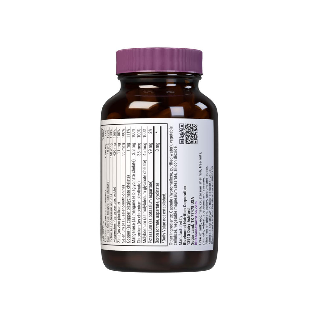 Bluebonnet Bluebonnet Multi Plus Boron Vegetarian Capsules Iron Count