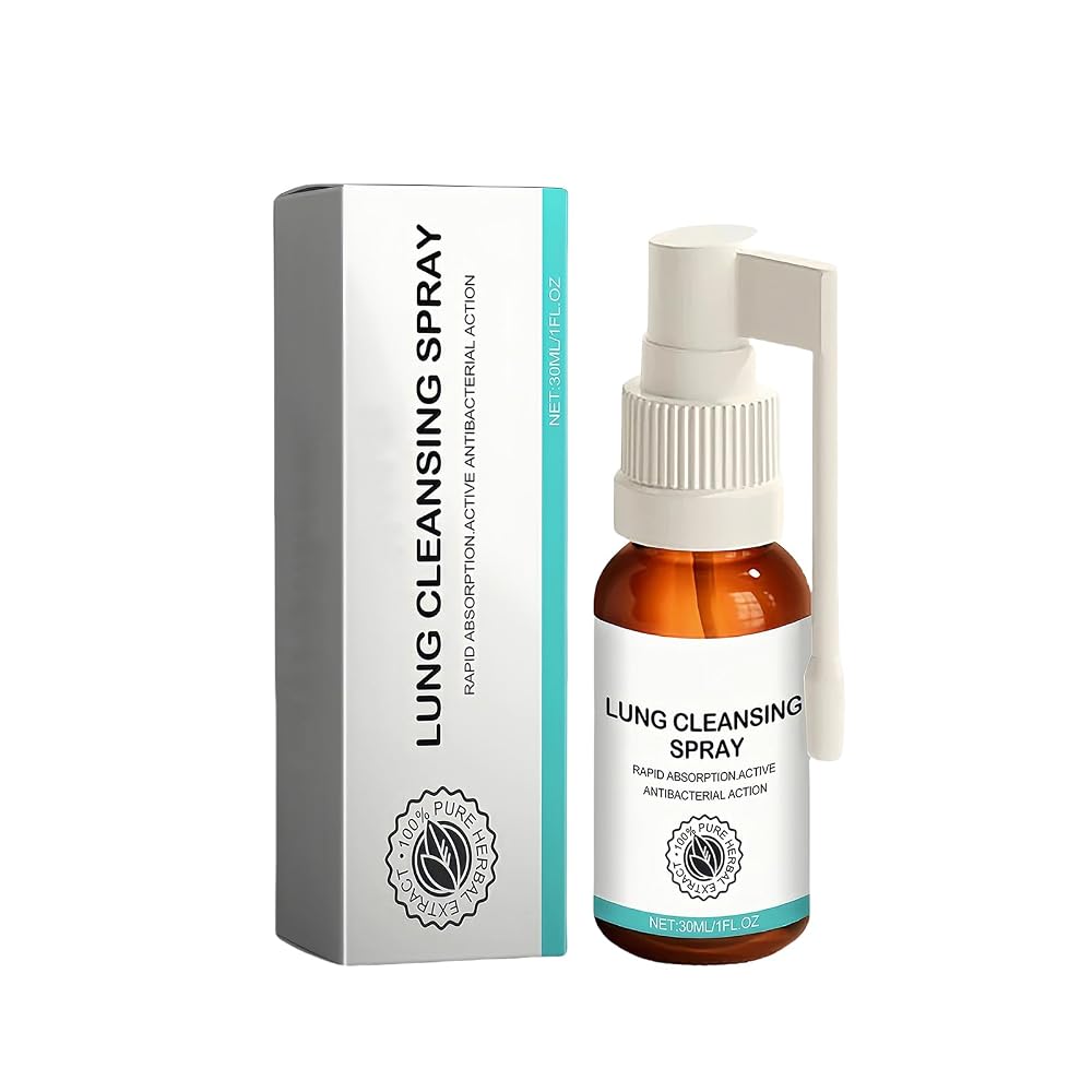 linpel Cleansing Spray Breath Easy -Herbal Oral Fresh Spray mullein
