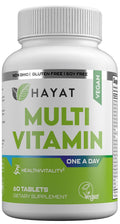 HAYAT Vegan Natural Multivitamin - 60 Tablets