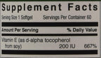 Natural Nutra Vitamin E 200 IU - 60 Softgels - image 8