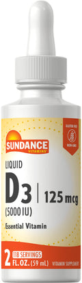Sundance Vitamin D3 5000 IU Liquid - 8 Ounce