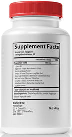 NutraRize Gluco Renu Capsules Natural Support - 180 Capsules - image 2