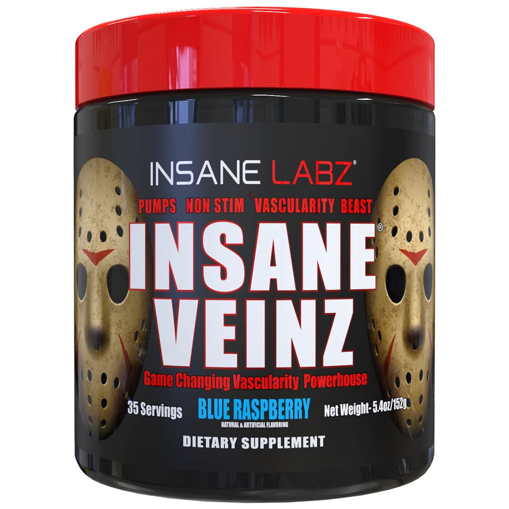Insane Labz Insane Veinz Non Stimulant Nitric Oxide Booster - 35 Servings