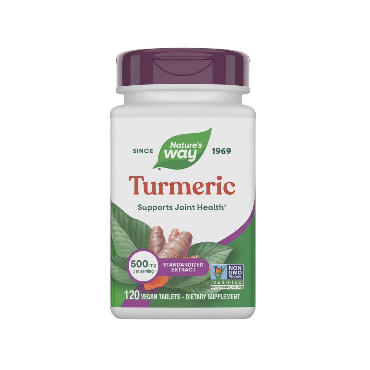 Nature's Way Turmeric Premium Extract Joint Support - 120 Tablets