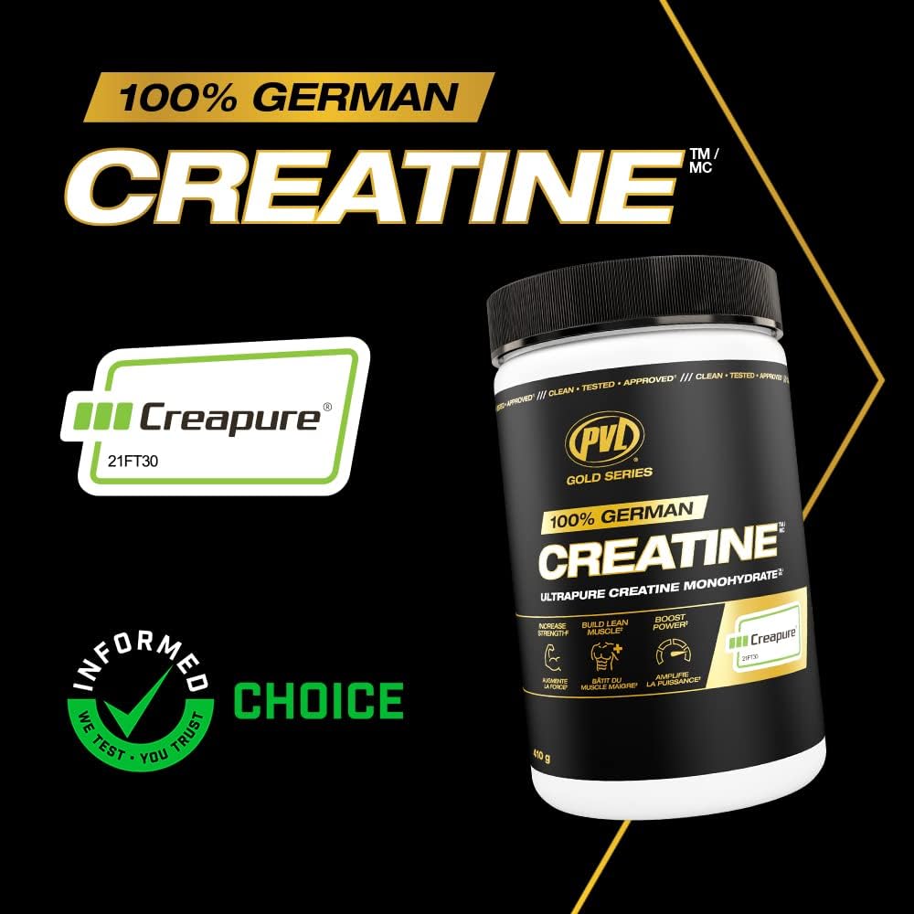 PVL Creapure Creatine Monohydrate 100% German - 410 g - image 3