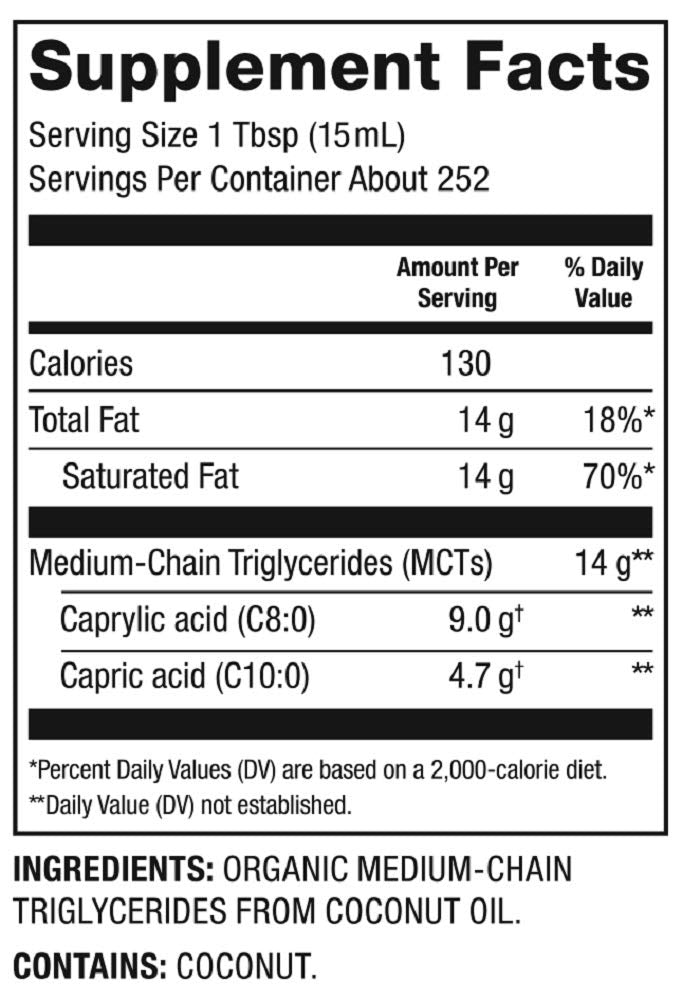 Nutiva Organic MCT Oil