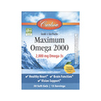 Carlson Maximum Omega 2000 Grab + Go Packs - 30 Softgels - image 8