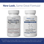 Superior Labs Acetyl L-Carnitine 500 mg Energy Support - 200 Vegetarian Capsules - image 8