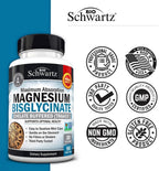 BioSchwartz Magnesium Bisglycinate 100% Chelate - 90 Capsules - image 7
