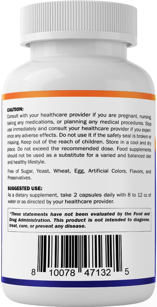 Vitamatic Irish Sea Moss with Bladderwrack & Burdock - 120 Capsules - image 8