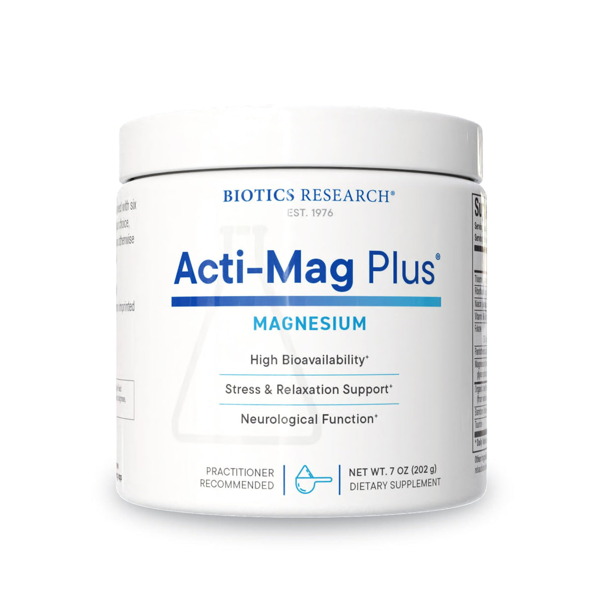 BIOTICS RESEARCH Acti-Mag Plus Magnesium Glycerophosphate 400mg - 7oz