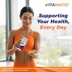 Vitamatic Berberine & Ceylon Cinnamon - 240 Vegetarian Capsules - image 6