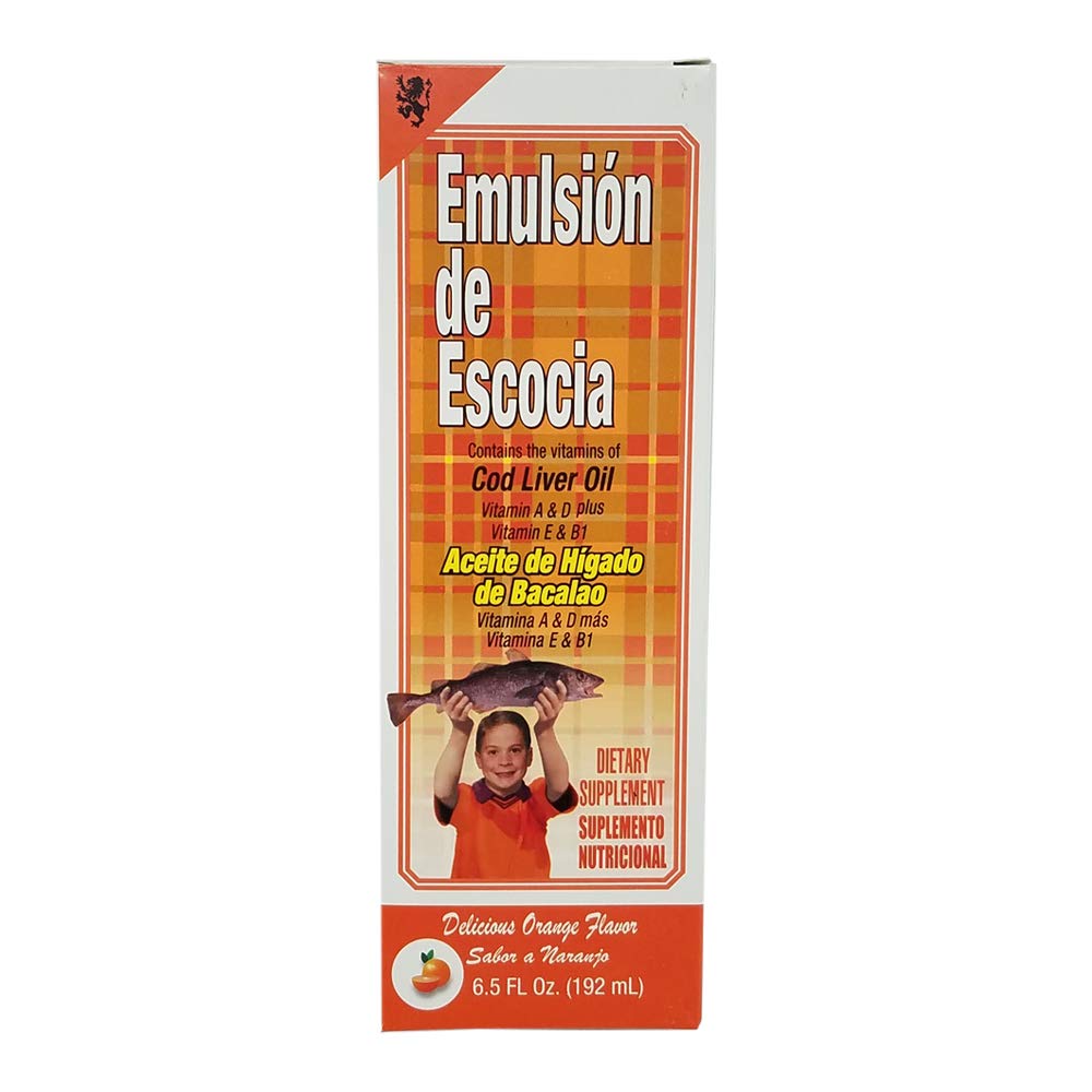 Menper Emulsion De Escocia Orange Cod Liver Oil - 2 Pack - image 2