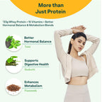 OZIVA Protein & Herbs for Women Chocolate - 907g - image 3